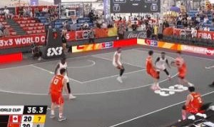 冷血绝杀！相智超撤步两分 帮助中国三人男篮绝杀加拿大！